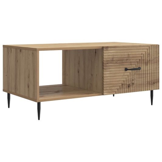 Konferenční Stolek Dub Artisan 90 X 50 X 40 Cm Kompozitní Dřevo