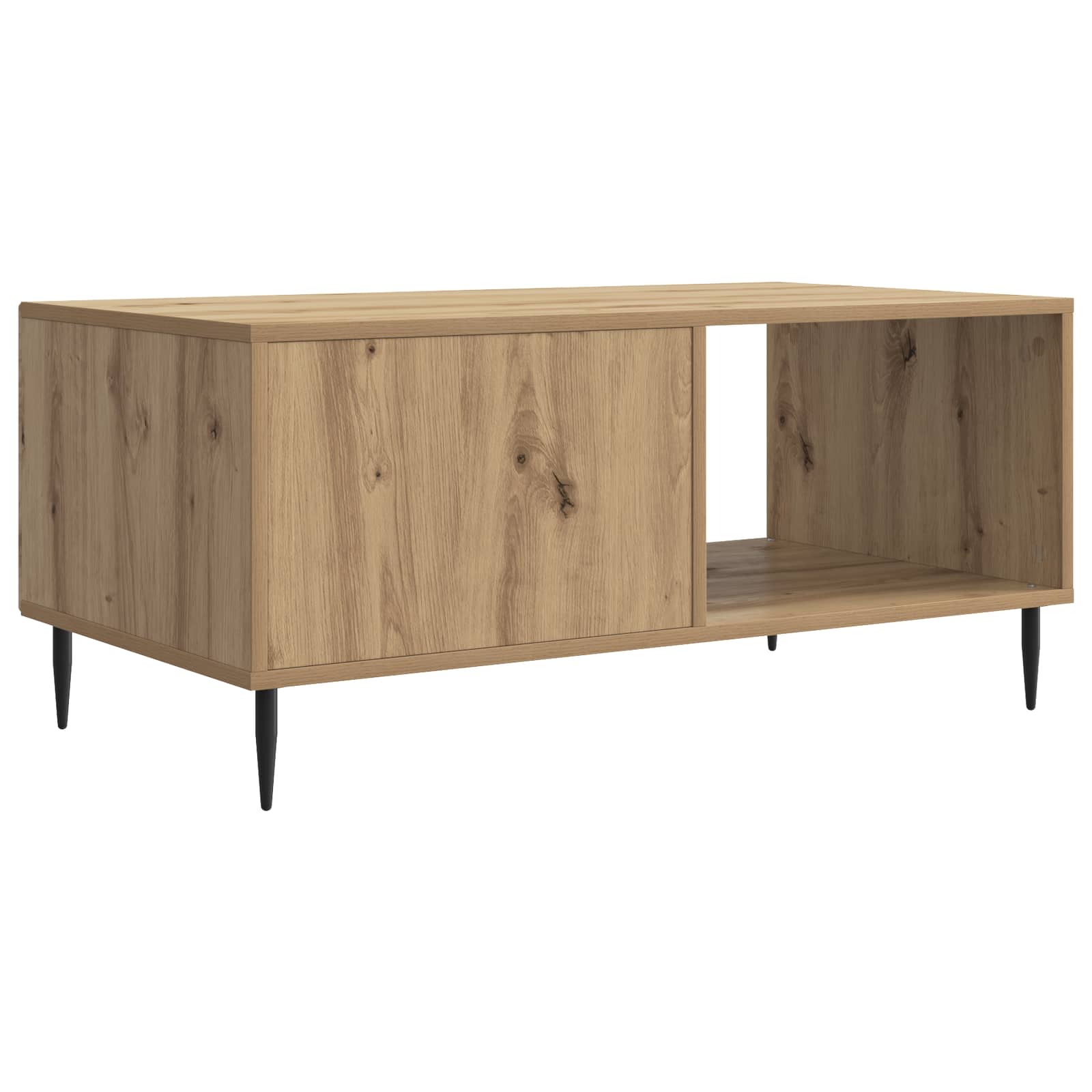 Konferenční Stolek Dub Artisan 90 X 50 X 40 Cm Kompozitní Dřevo