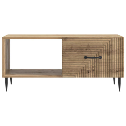 Konferenční Stolek Dub Artisan 90 X 50 X 40 Cm Kompozitní Dřevo