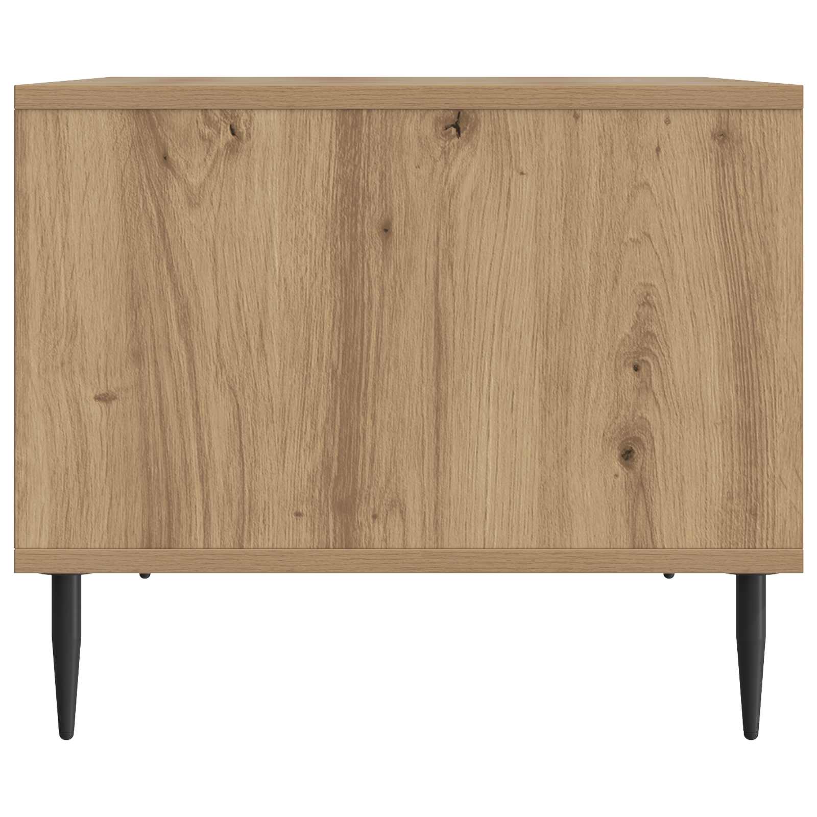 Konferenční Stolek Dub Artisan 90 X 50 X 40 Cm Kompozitní Dřevo