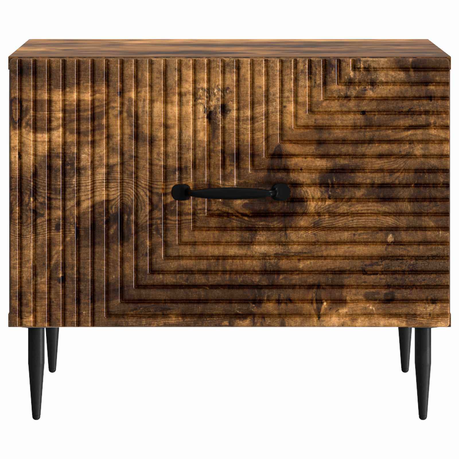 Konferenční Stolek Kouřový Dub 49 X 50 X 40 Cm Kompozitní Dřevo