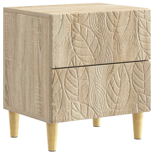 Noční Stolek Dub Sonoma 43 X 34,5 X 48 Cm Kompozitní Dřevo