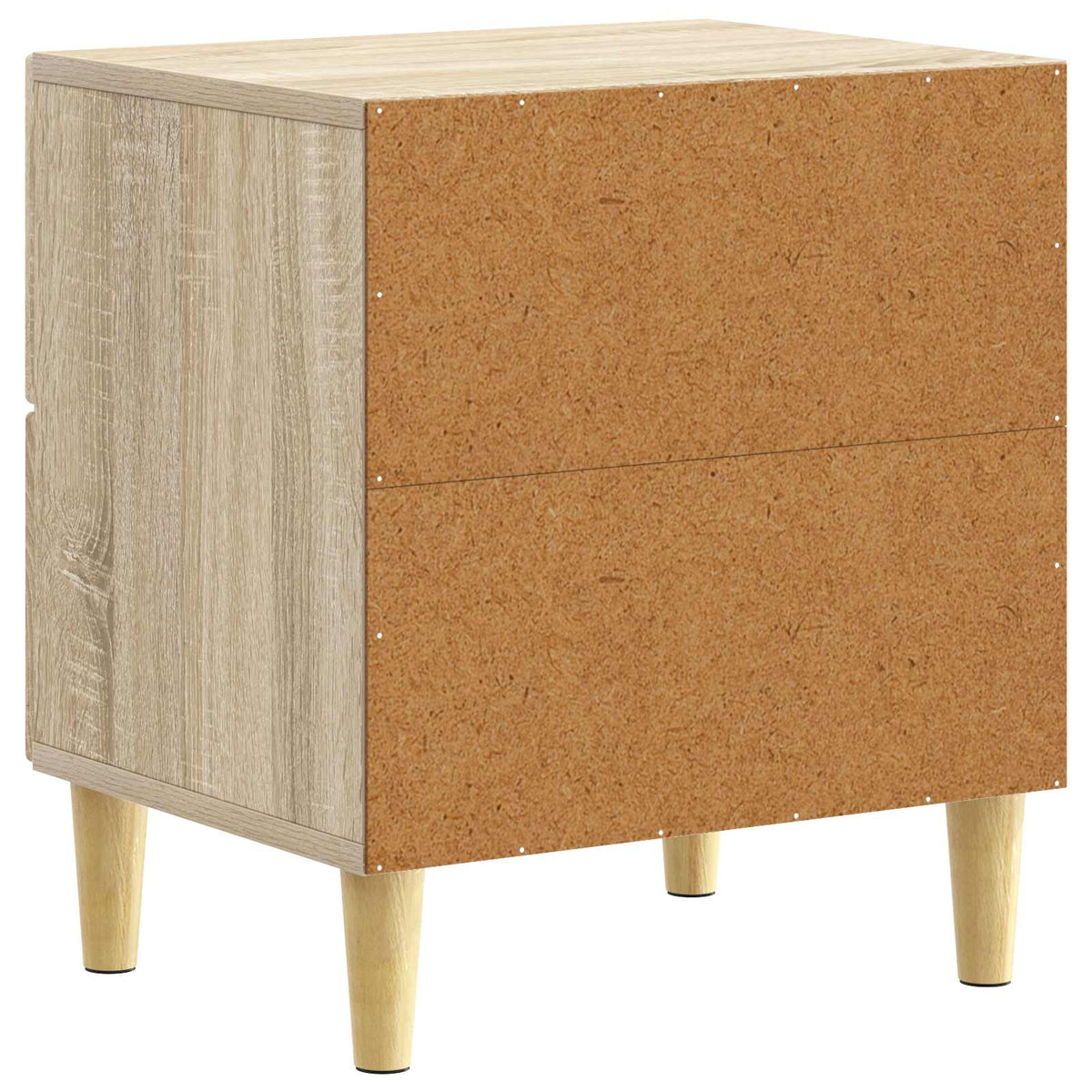 Noční Stolek 2 Pcs Dub Sonoma 43 X 34,5 X 48 Cm