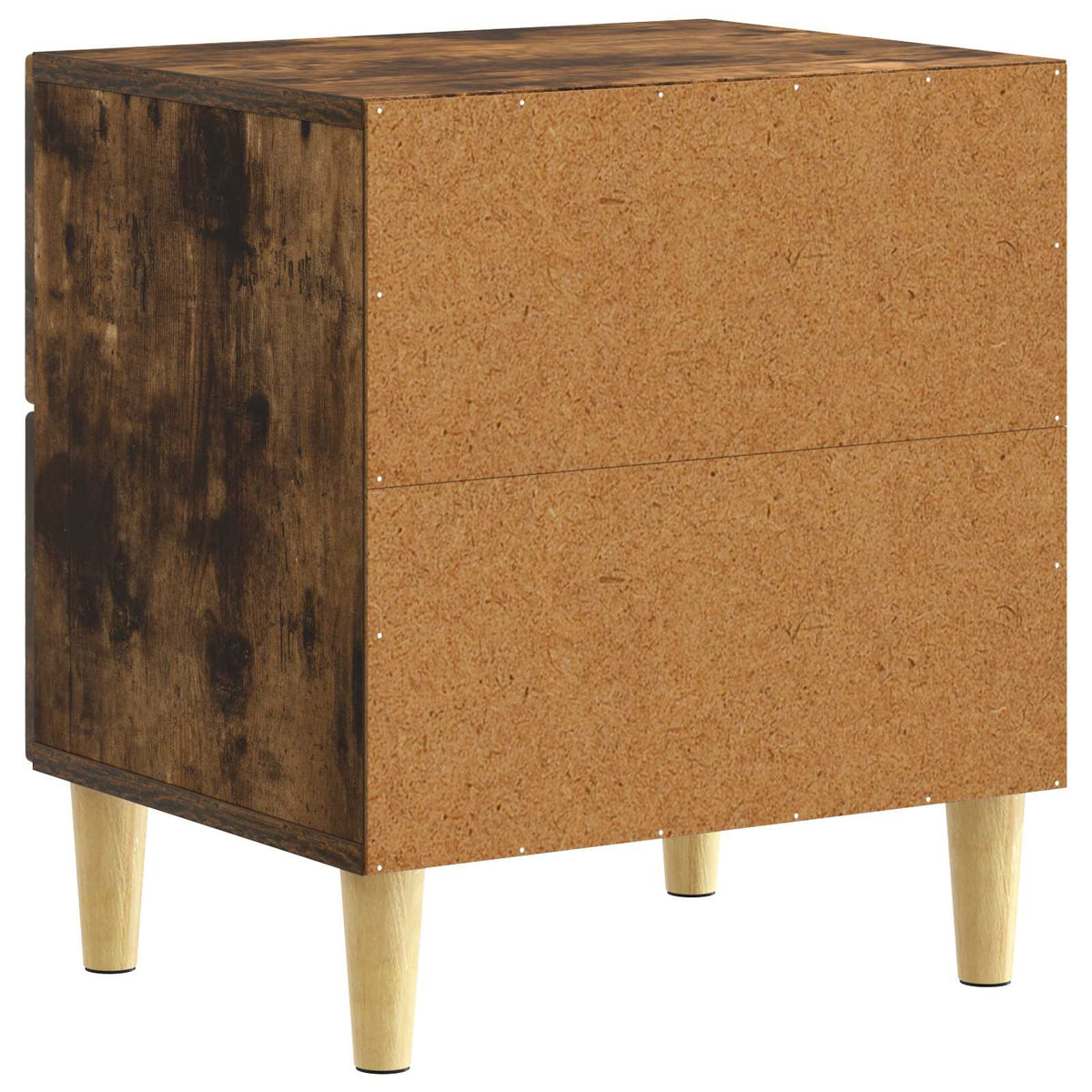 Noční Stolek 2 Pcs Kouřový Dub 43 X 34,5 X 48 Cm