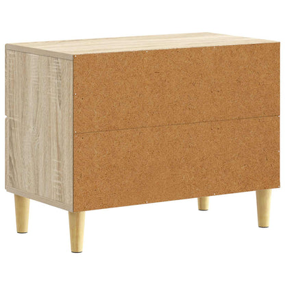 Noční Stolek Dub Sonoma 62 X 34,5 X 48 Cm Kompozitní Dřevo