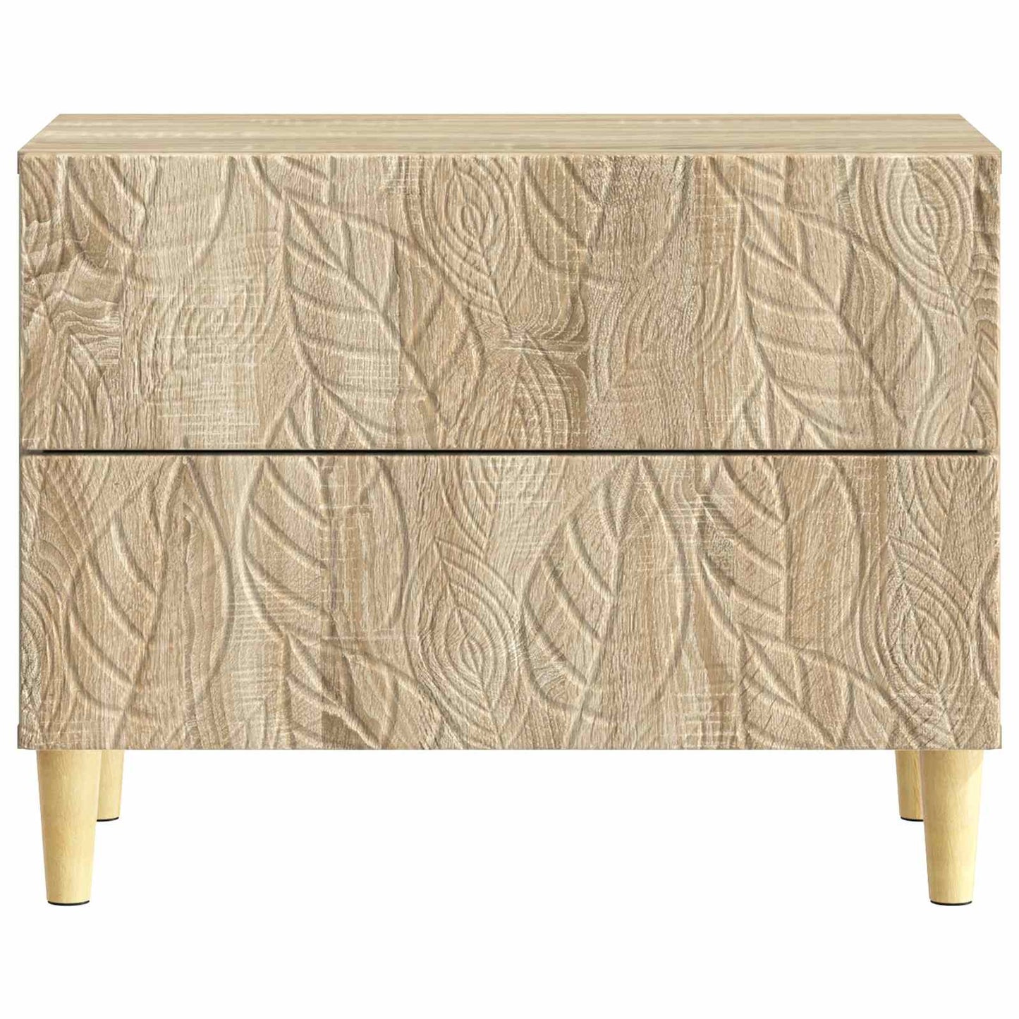 Noční Stolek Dub Sonoma 62 X 34,5 X 48 Cm Kompozitní Dřevo