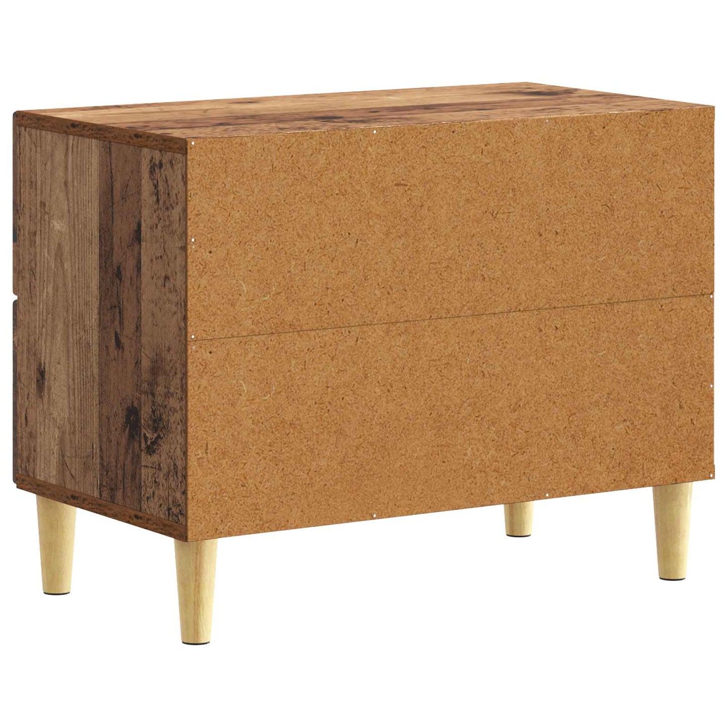Noční Stolek Staré Dřevo 62 X 34,5 X 48 Cm Kompozitní Dřevo