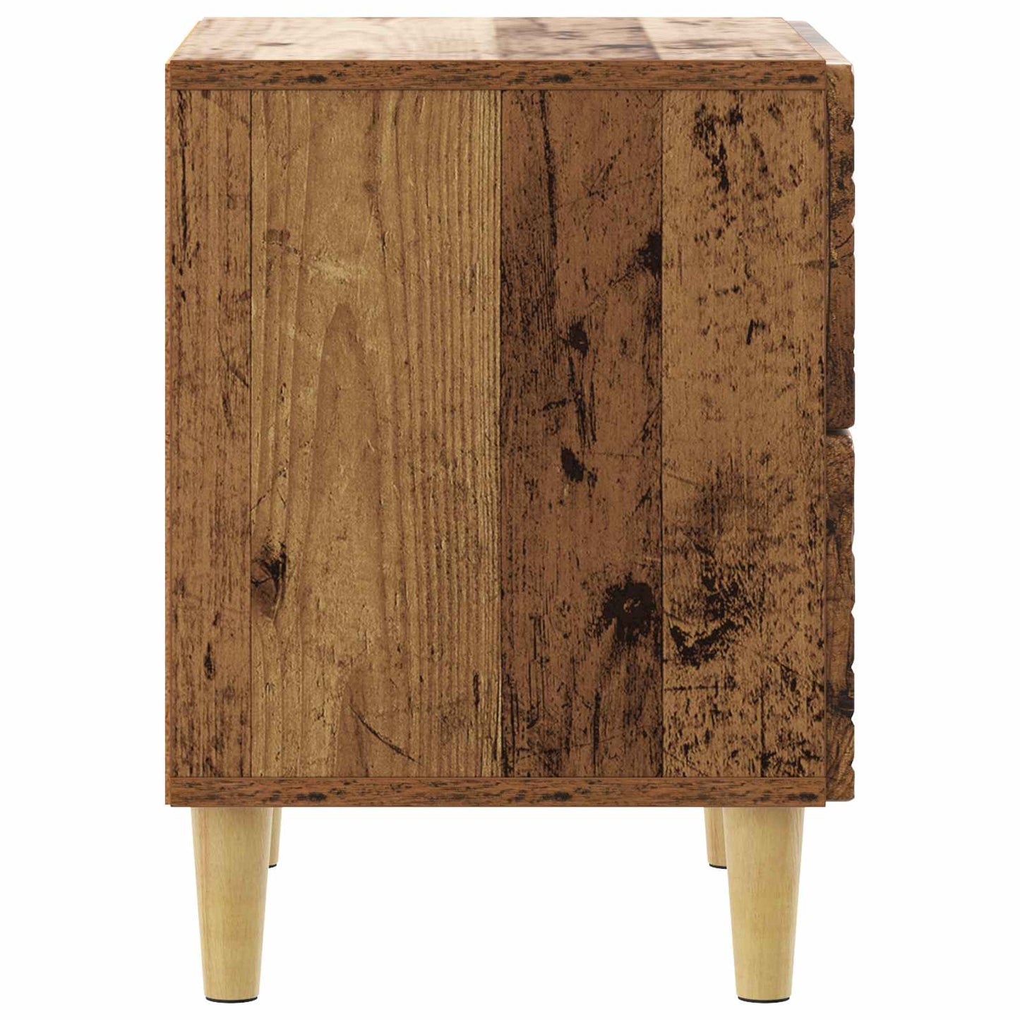 Noční Stolek Staré Dřevo 62 X 34,5 X 48 Cm Kompozitní Dřevo
