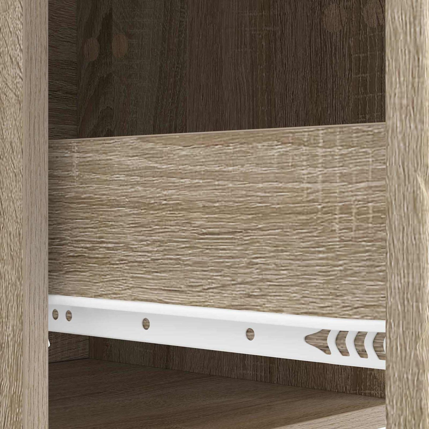 Noční Stolek Dub Sonoma 43 X 39,5 X 66,5 Cm Kompozitní Dřevo