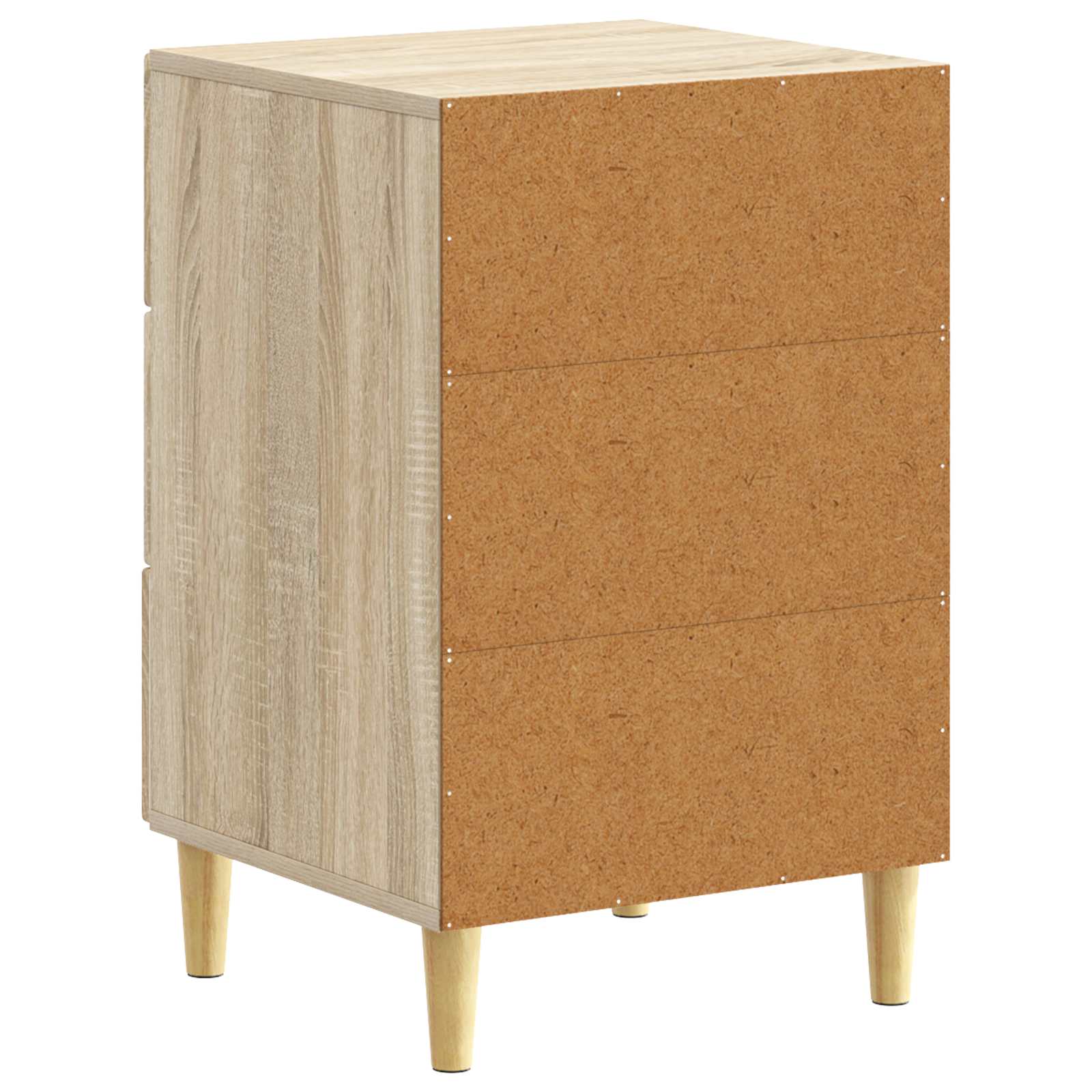 Noční Stolek Dub Sonoma 43 X 39,5 X 66,5 Cm Kompozitní Dřevo