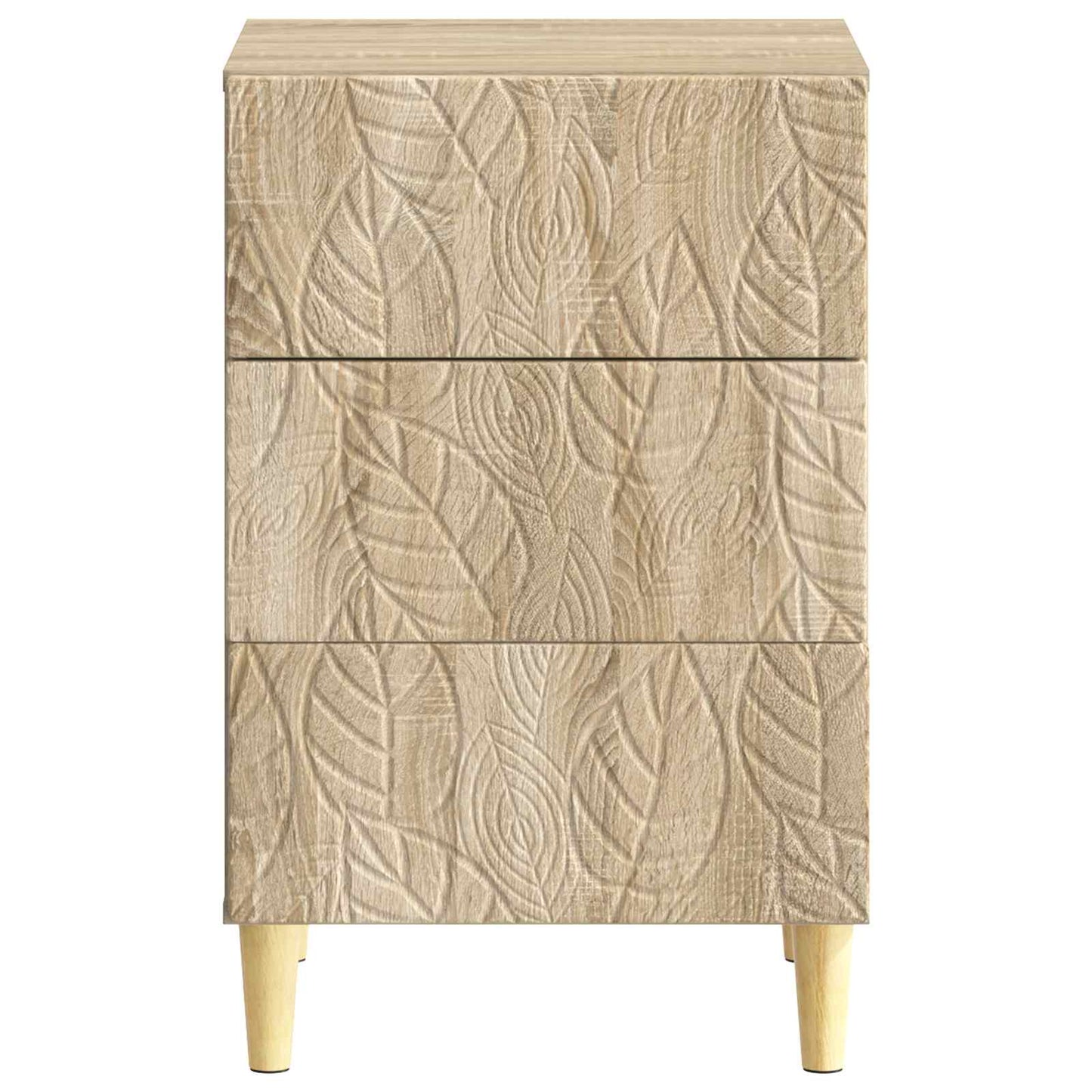 Noční Stolek Dub Sonoma 43 X 39,5 X 66,5 Cm Kompozitní Dřevo
