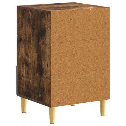 Noční Stolek Kouřový Dub 43 X 39,5 X 66,5 Cm Kompozitní Dřevo
