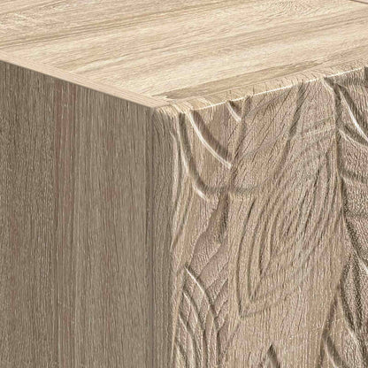 Noční Stolek 2 Pcs Dub Sonoma 43 X 34,5 X 50 Cm