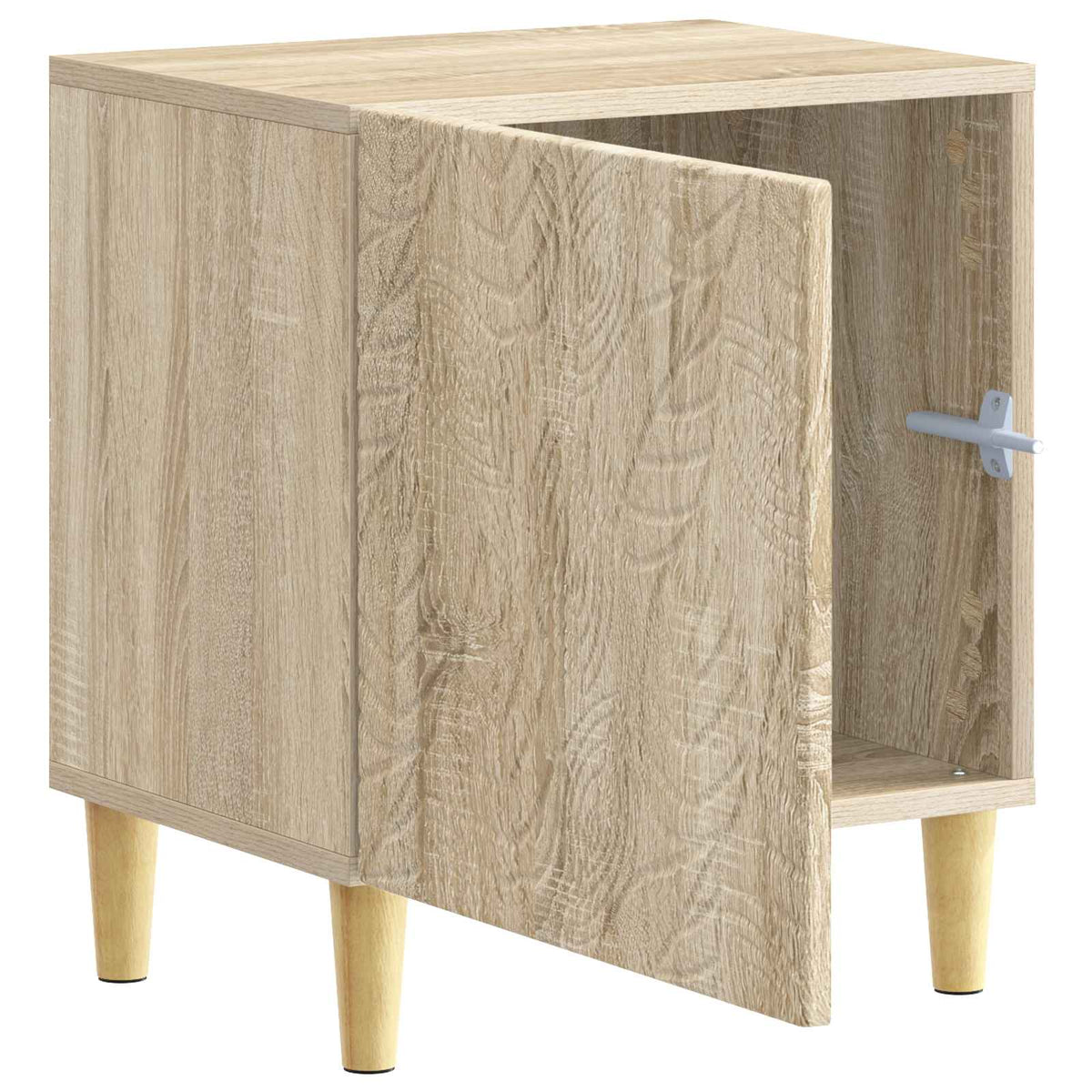 Noční Stolek 2 Pcs Dub Sonoma 43 X 34,5 X 50 Cm