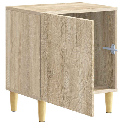 Noční Stolek 2 Pcs Dub Sonoma 43 X 34,5 X 50 Cm