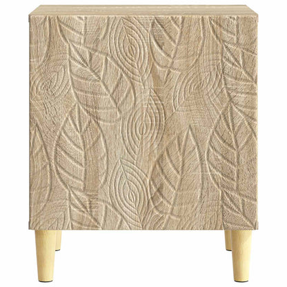 Noční Stolek 2 Pcs Dub Sonoma 43 X 34,5 X 50 Cm