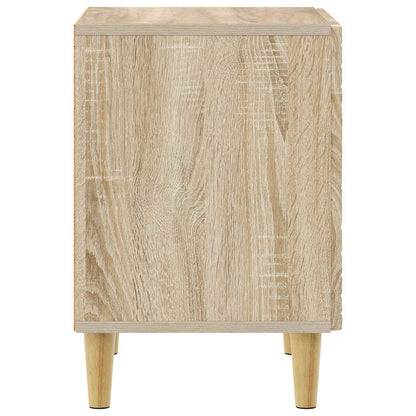 Noční Stolek 2 Pcs Dub Sonoma 43 X 34,5 X 50 Cm