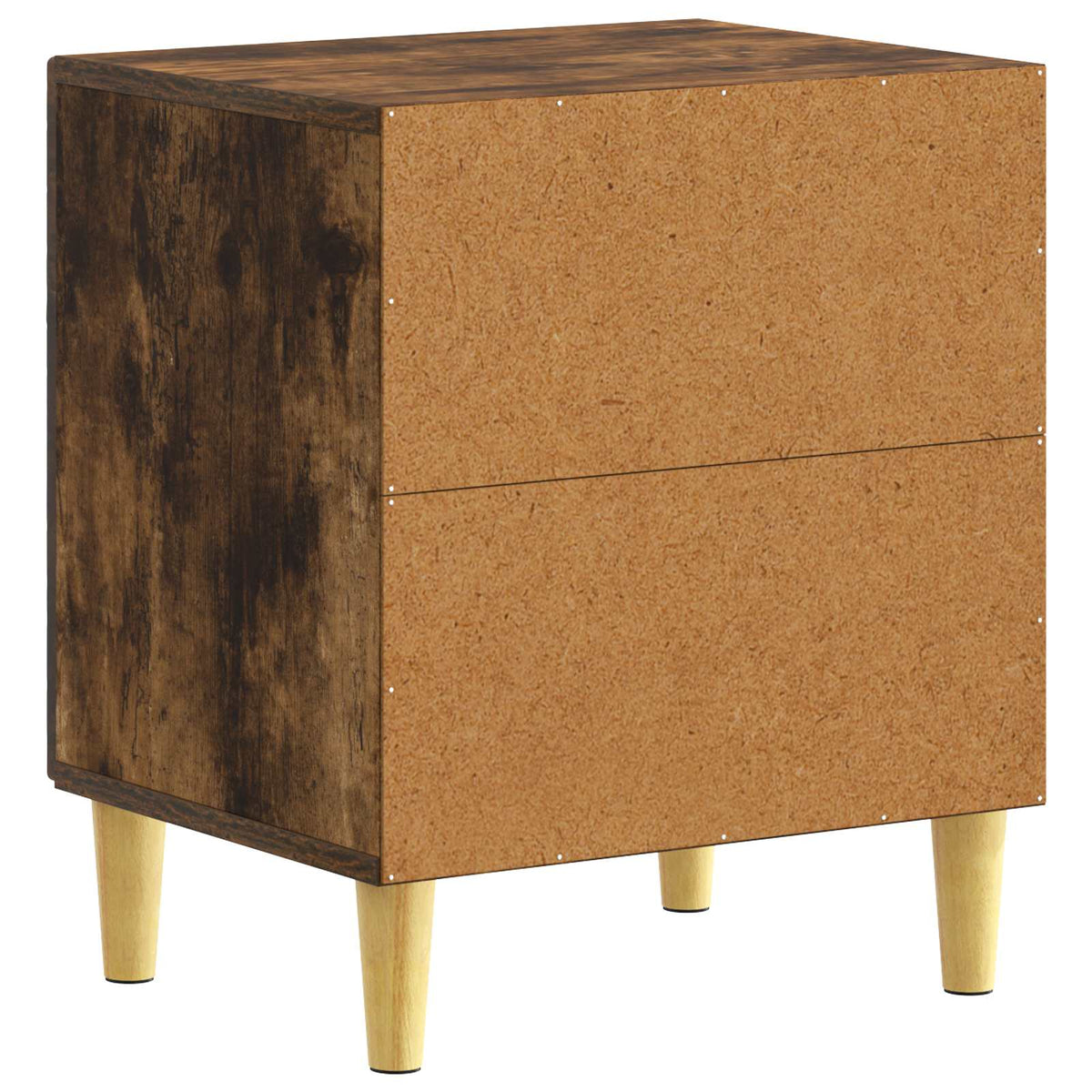 Noční Stolek 2 Pcs Kouřový Dub 43 X 34,5 X 50 Cm