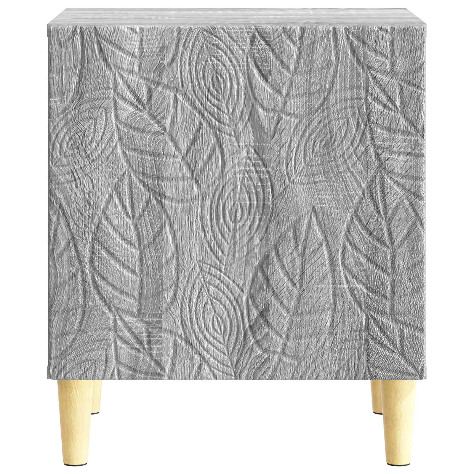 Noční Stolek 2 Pcs Šedý Sonoma 43 X 34,5 X 50 Cm