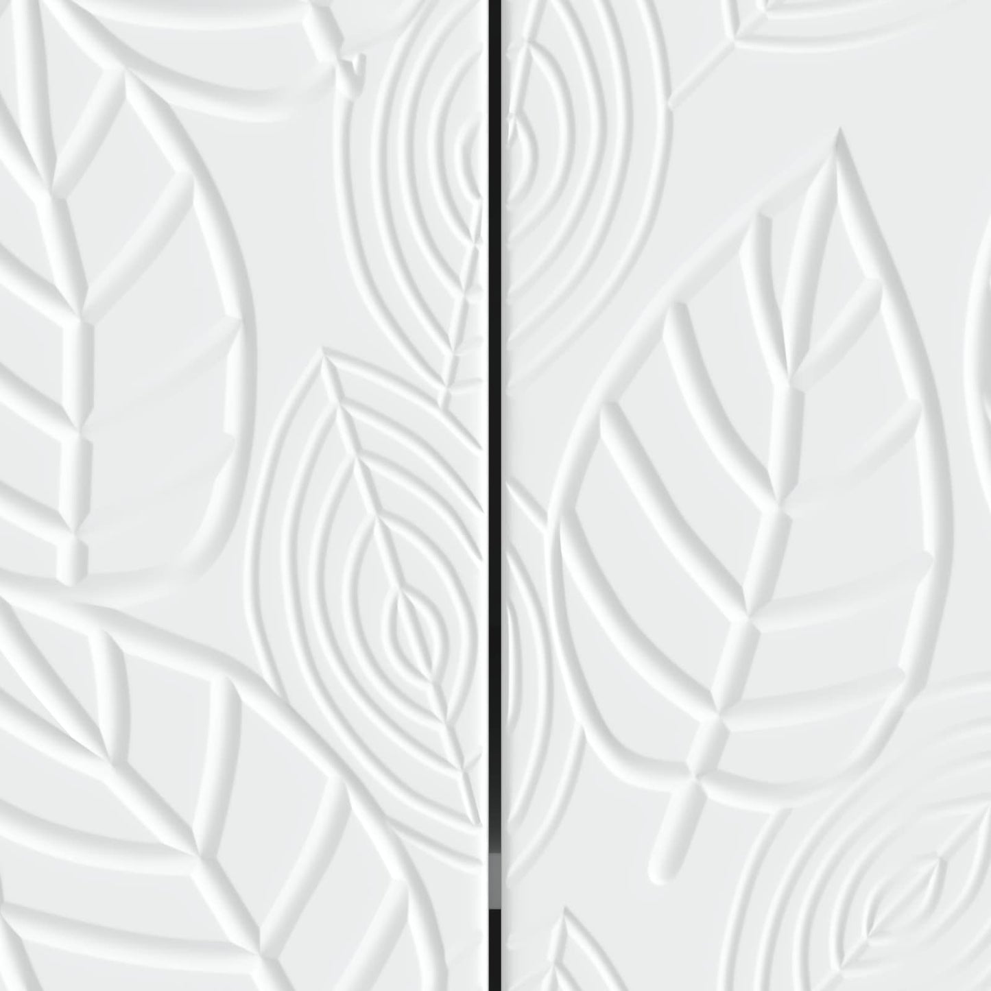 Servírovací Skříň Bílá 66 X 34,5 X 90 Cm Kompozitní Dřevo