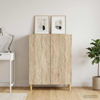 Servírovací Skříň Dub Sonoma 66 X 34,5 X 90 Cm Kompozitní Dřevo