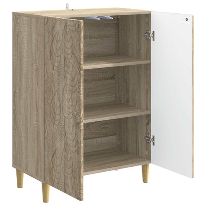 Servírovací Skříň Dub Sonoma 66 X 34,5 X 90 Cm Kompozitní Dřevo