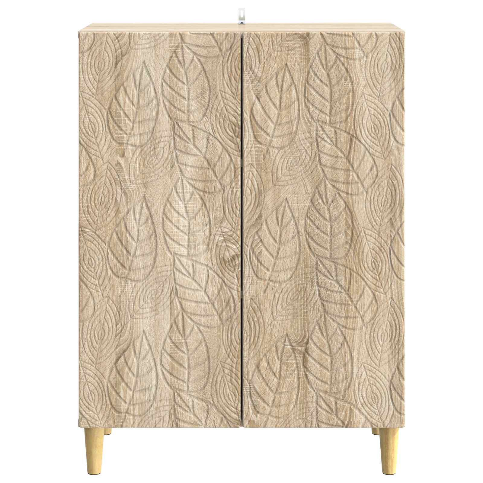 Servírovací Skříň Dub Sonoma 66 X 34,5 X 90 Cm Kompozitní Dřevo