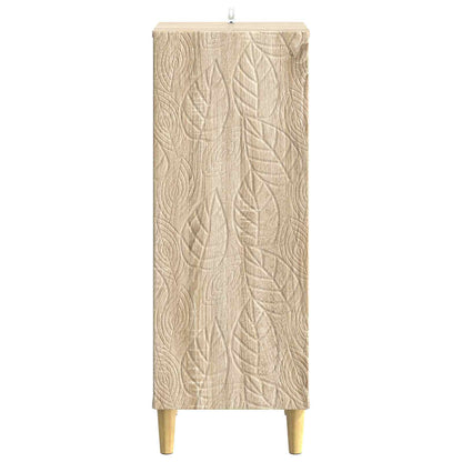 Servírovací Skříň Dub Sonoma 33 X 34,5 X 90 Cm Kompozitní Dřevo