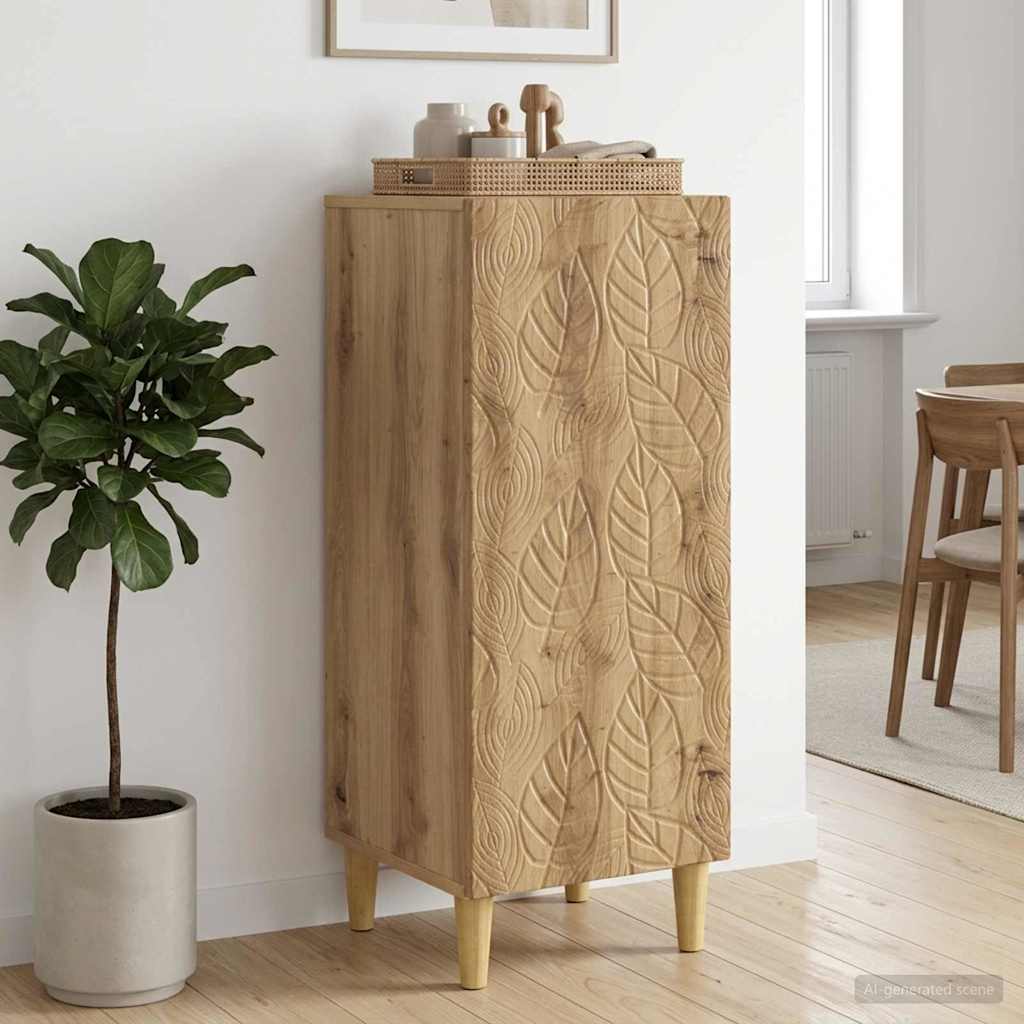 Servírovací Skříň Dub Artisan 33 X 34,5 X 90 Cm