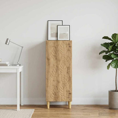 Servírovací Skříň Dub Artisan 33 X 34,5 X 90 Cm