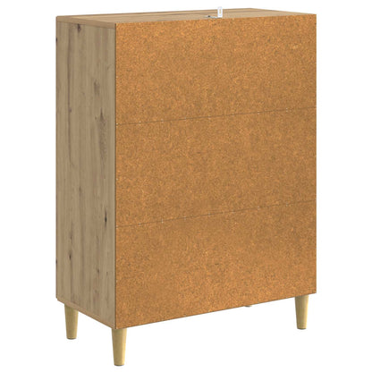 Skříň Se Zásuvkami 66 X 34,5 X 90 Cm Kompozitní Dřevo