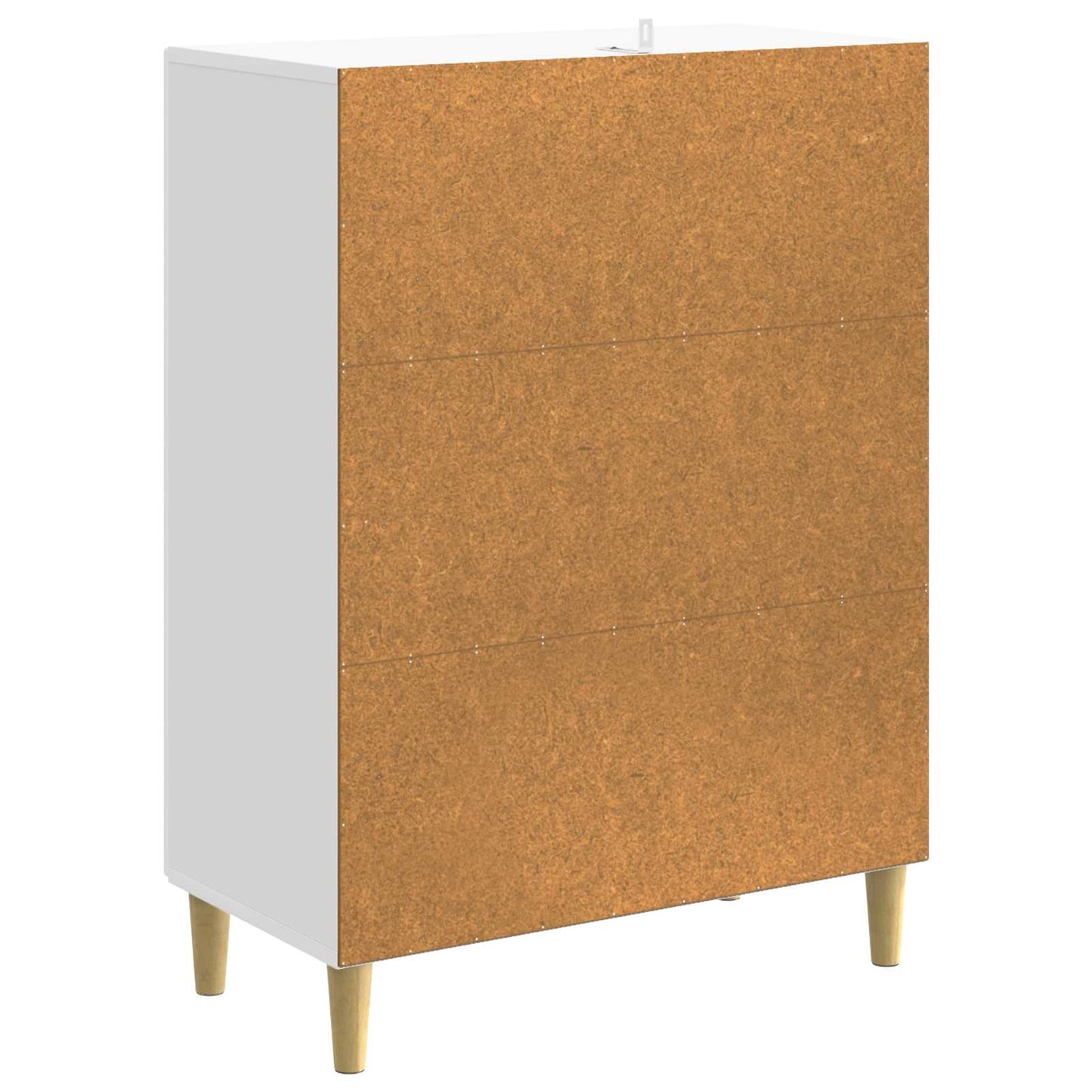 Servírovací Skříň Bílá S Vysokým Leskem 66 X 34,5 X 90 Cm