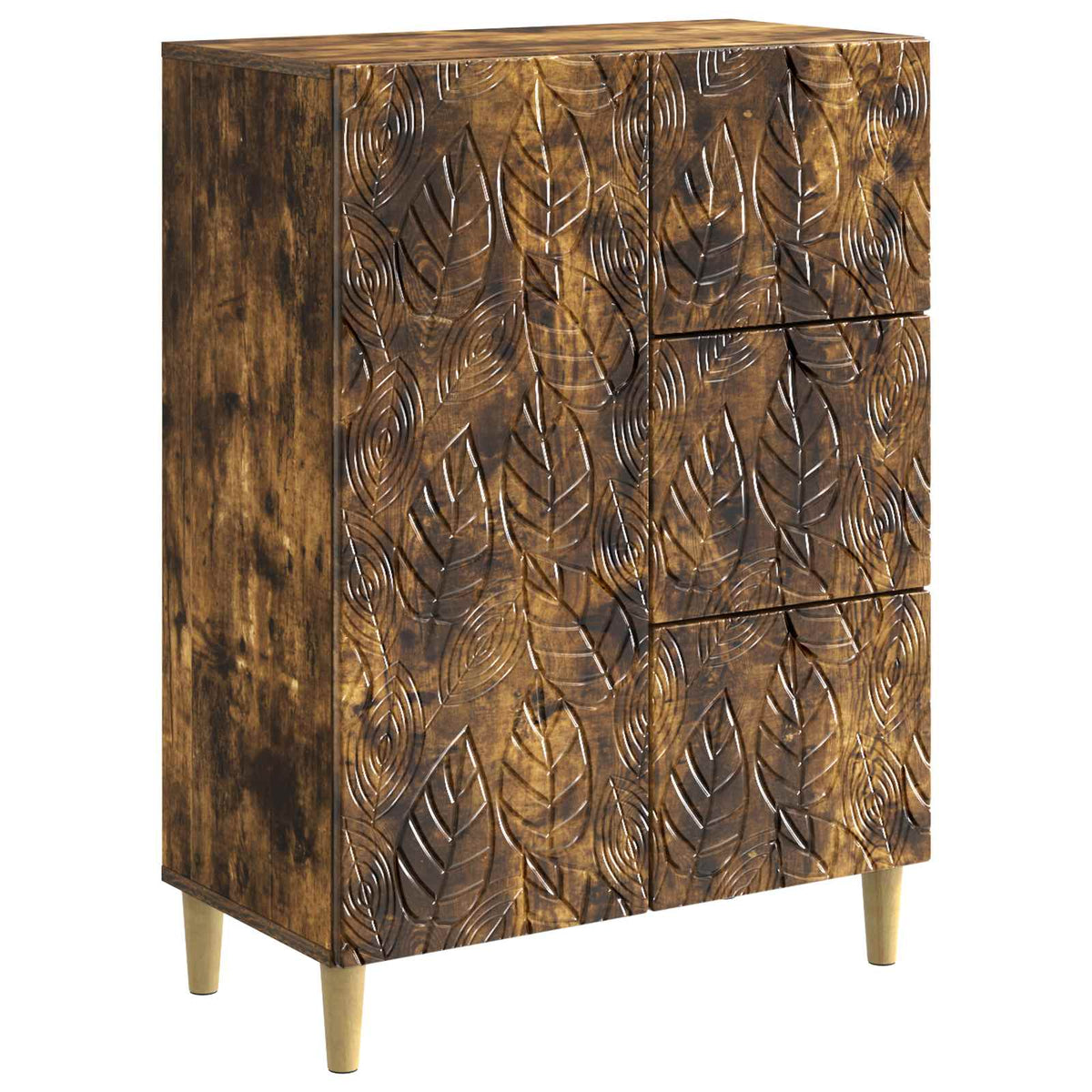 Servírovací Skříň Kouřový Dub 66 X 34,5 X 90 Cm