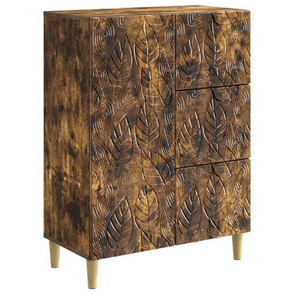 Servírovací Skříň Kouřový Dub 66 X 34,5 X 90 Cm