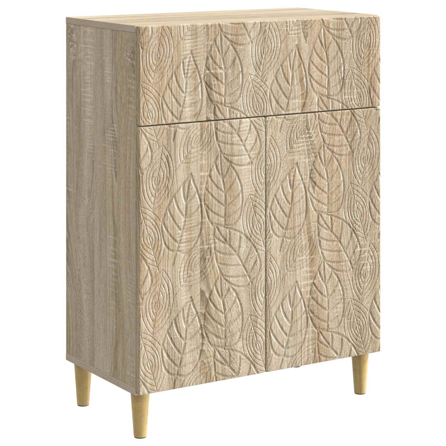 Servírovací Skříň Dub Sonoma 66 X 34,5 X 90 Cm Kompozitní Dřevo