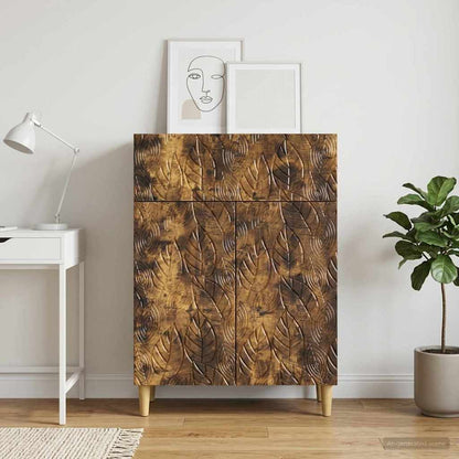 Servírovací Skříň Kouřový Dub 66 X 34,5 X 90 Cm