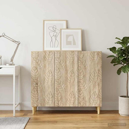 Servírovací Skříň Dub Sonoma 89 X 34,5 X 80 Cm Kompozitní Dřevo