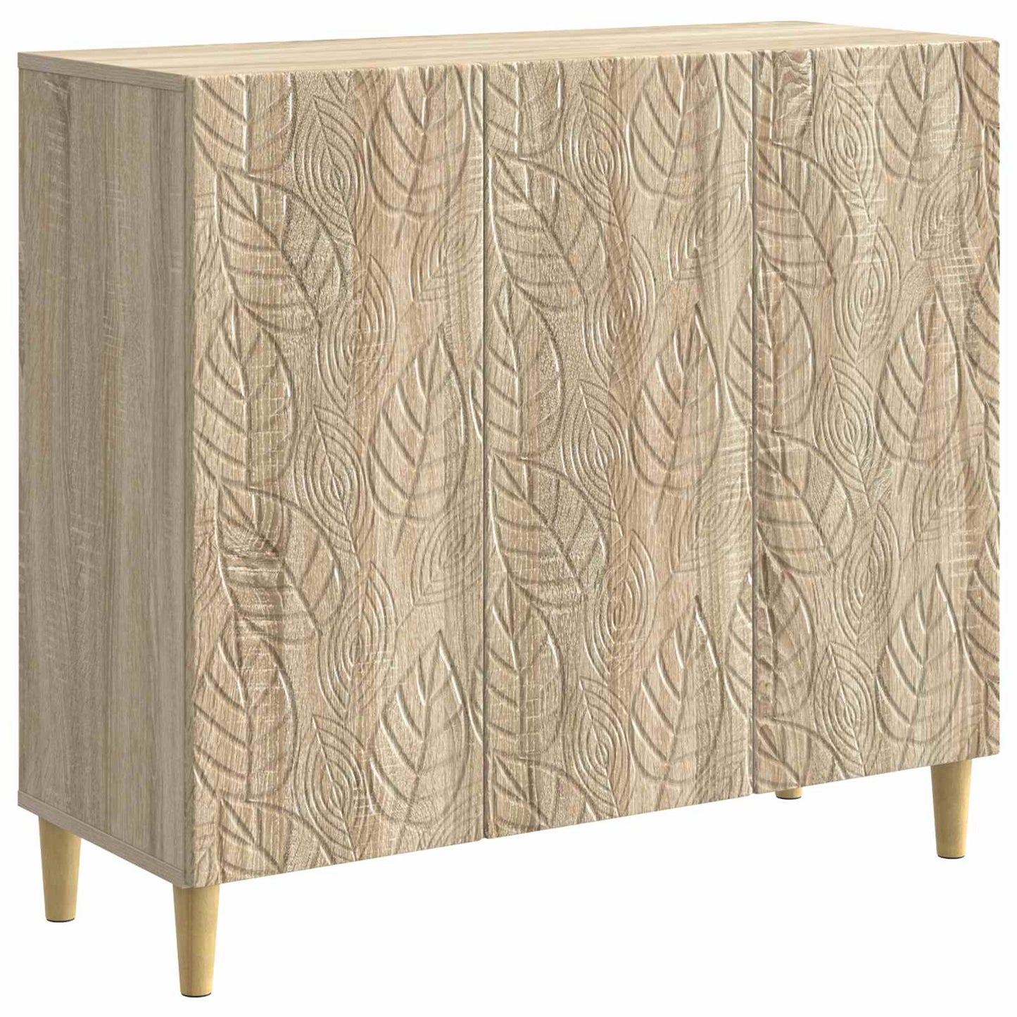 Servírovací Skříň Dub Sonoma 89 X 34,5 X 80 Cm Kompozitní Dřevo