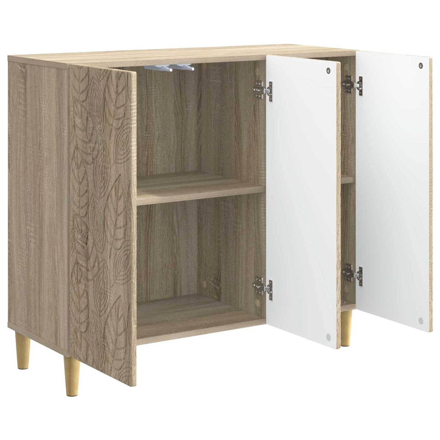 Servírovací Skříň Dub Sonoma 89 X 34,5 X 80 Cm Kompozitní Dřevo