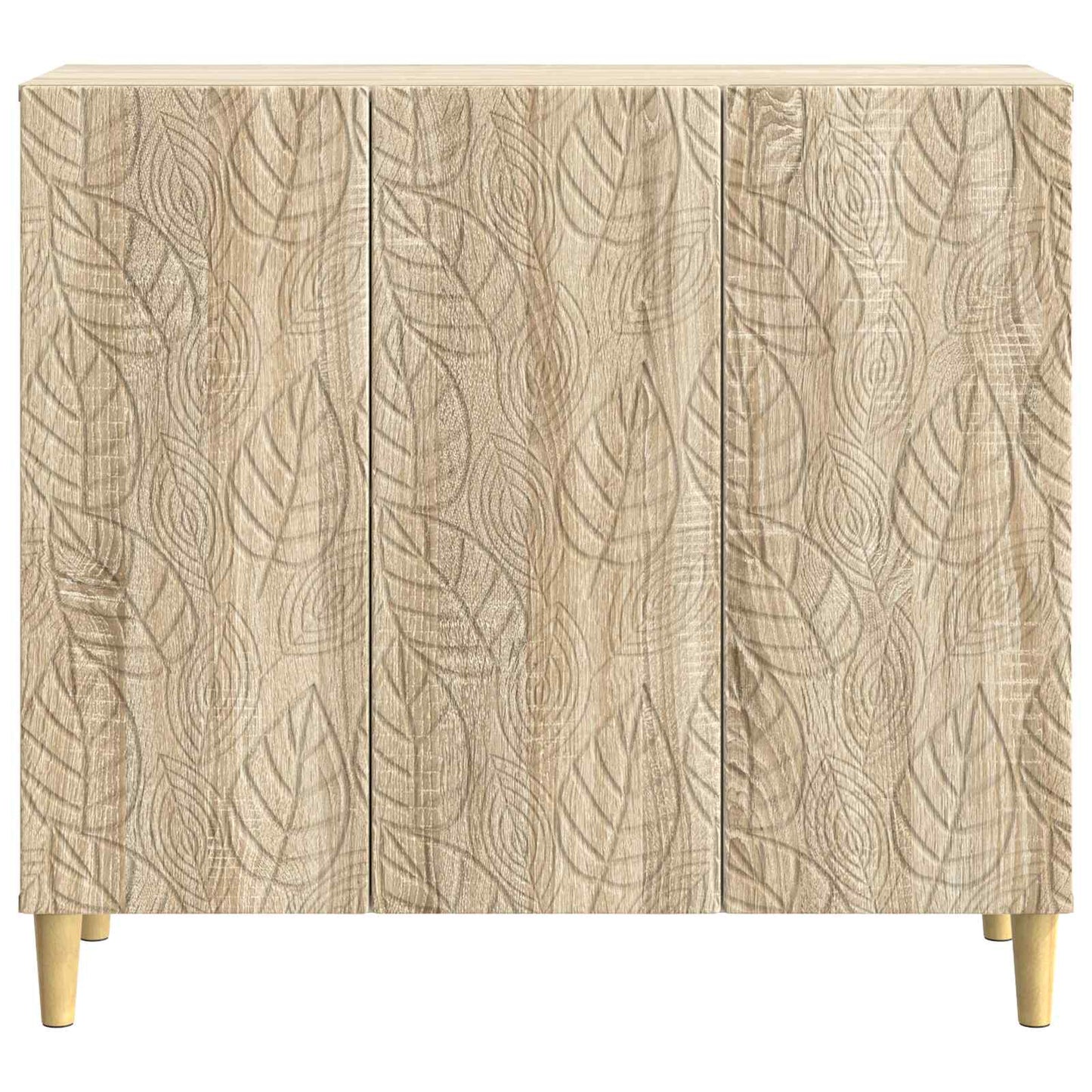 Servírovací Skříň Dub Sonoma 89 X 34,5 X 80 Cm Kompozitní Dřevo