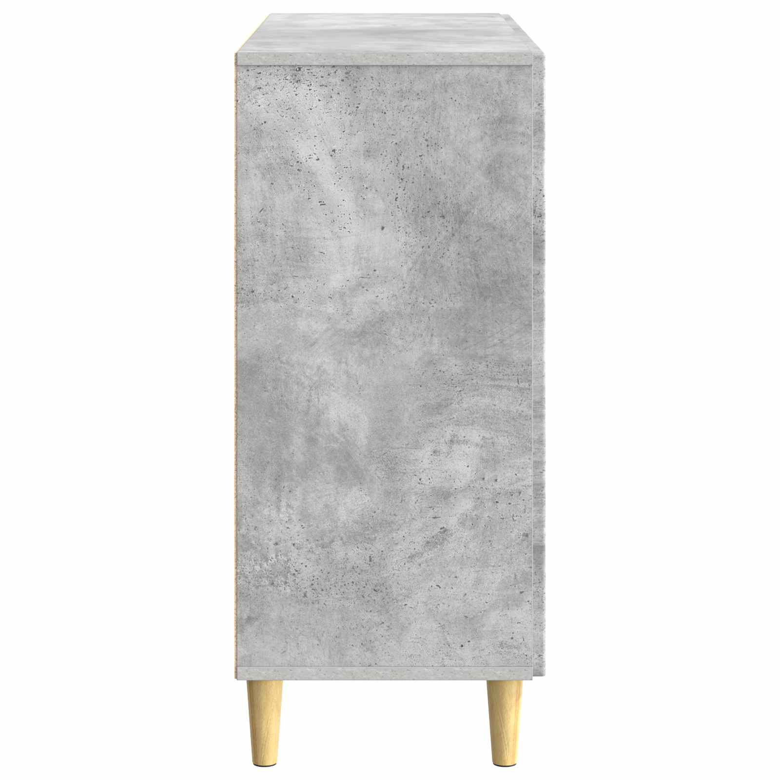 Servírovací Skříň Betonově Šedá 89 X 34,5 X 80 Cm