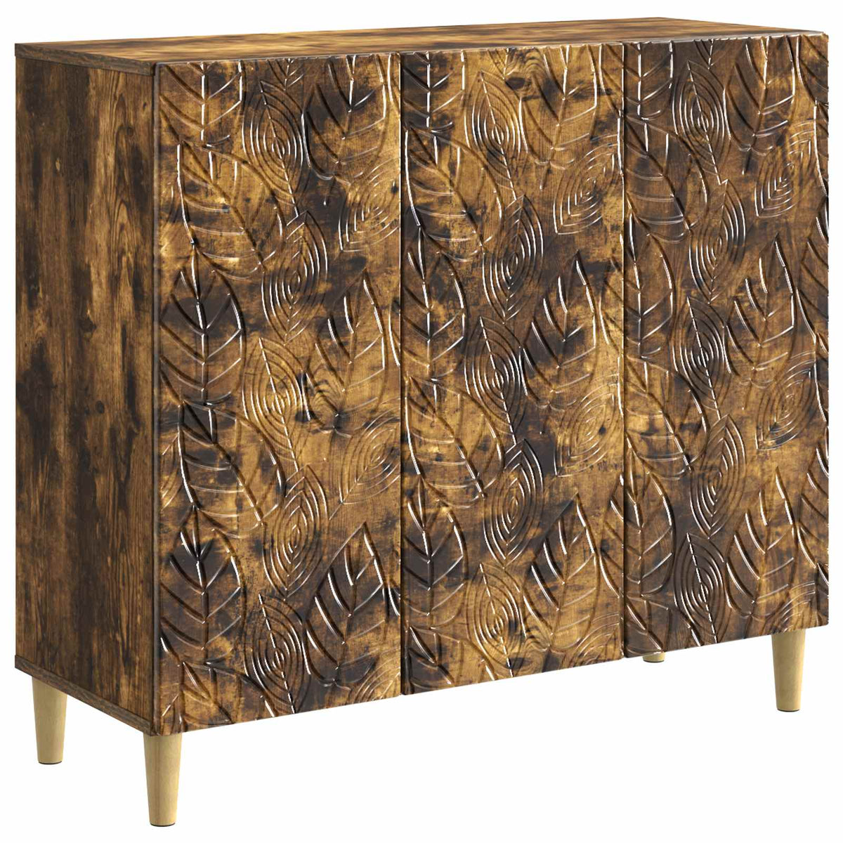Servírovací Skříň Kouřový Dub 89 X 34,5 X 80 Cm