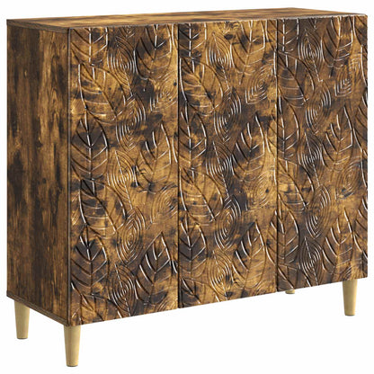 Servírovací Skříň Kouřový Dub 89 X 34,5 X 80 Cm