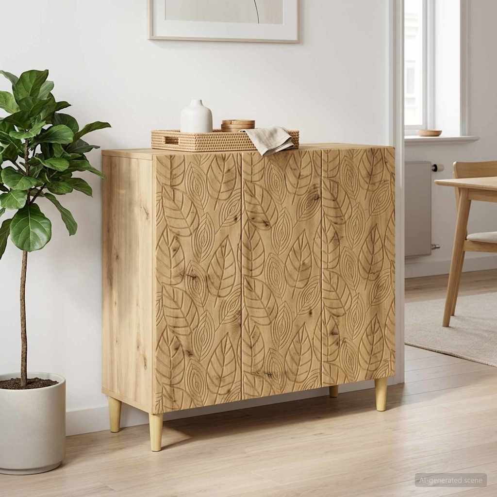 Servírovací Skříň Dub Artisan 89 X 34,5 X 80 Cm