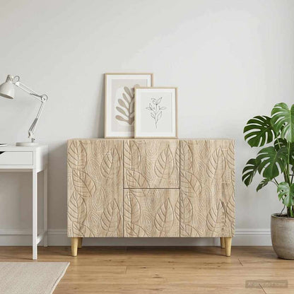 Servírovací Skříň Dub Sonoma 89 X 34,5 X 60 Cm Kompozitní Dřevo