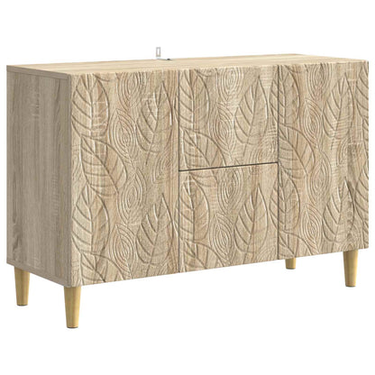 Servírovací Skříň Dub Sonoma 89 X 34,5 X 60 Cm Kompozitní Dřevo