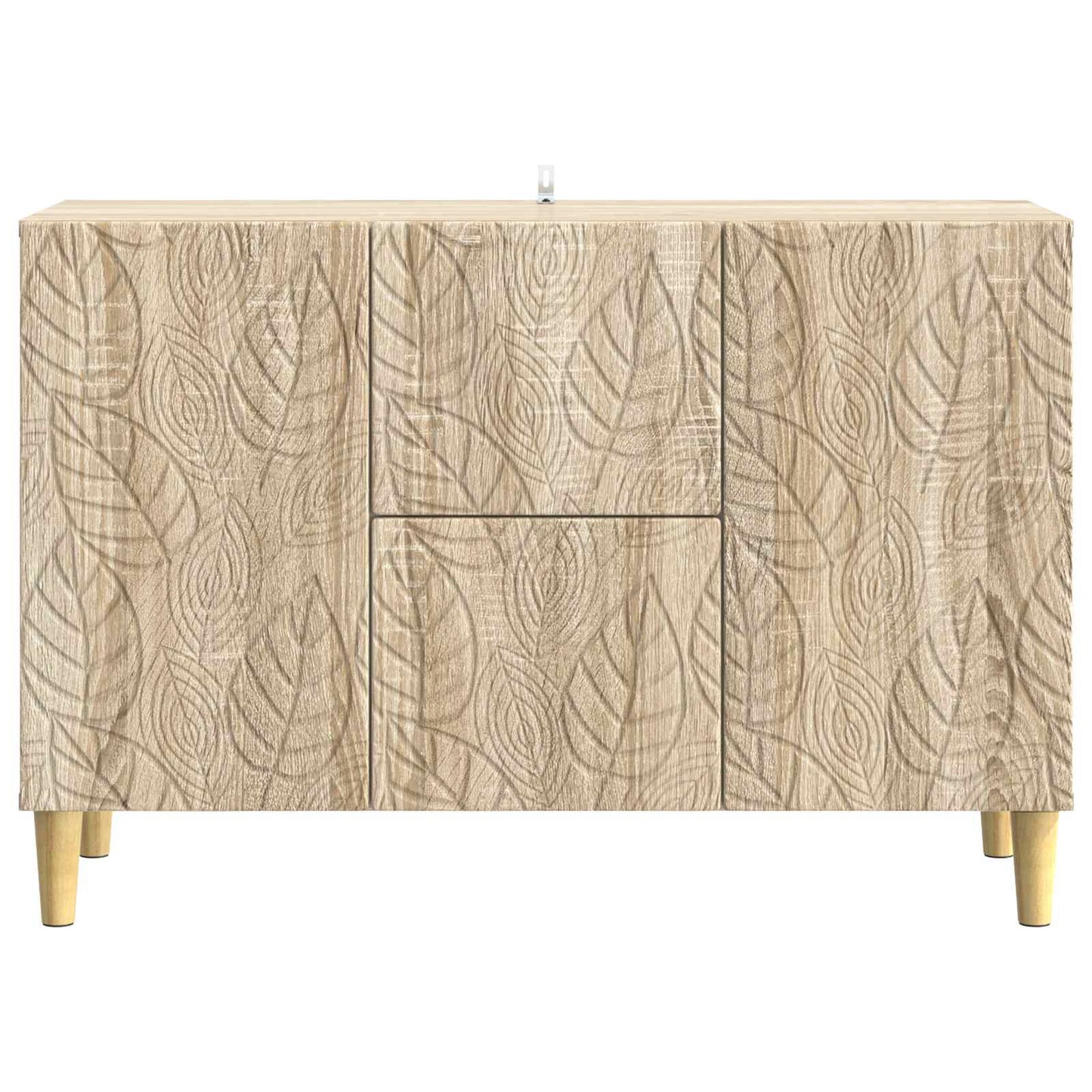 Servírovací Skříň Dub Sonoma 89 X 34,5 X 60 Cm Kompozitní Dřevo