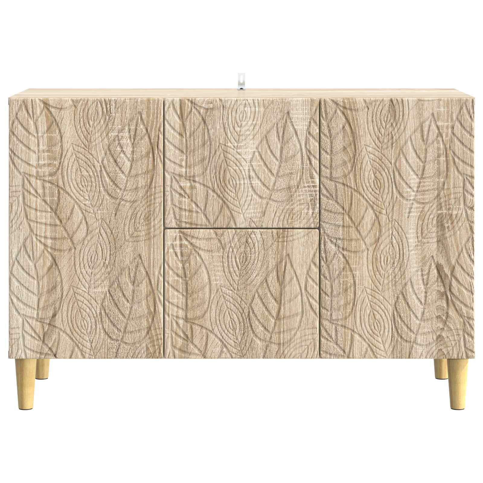 Servírovací Skříň Dub Sonoma 89 X 34,5 X 60 Cm Kompozitní Dřevo