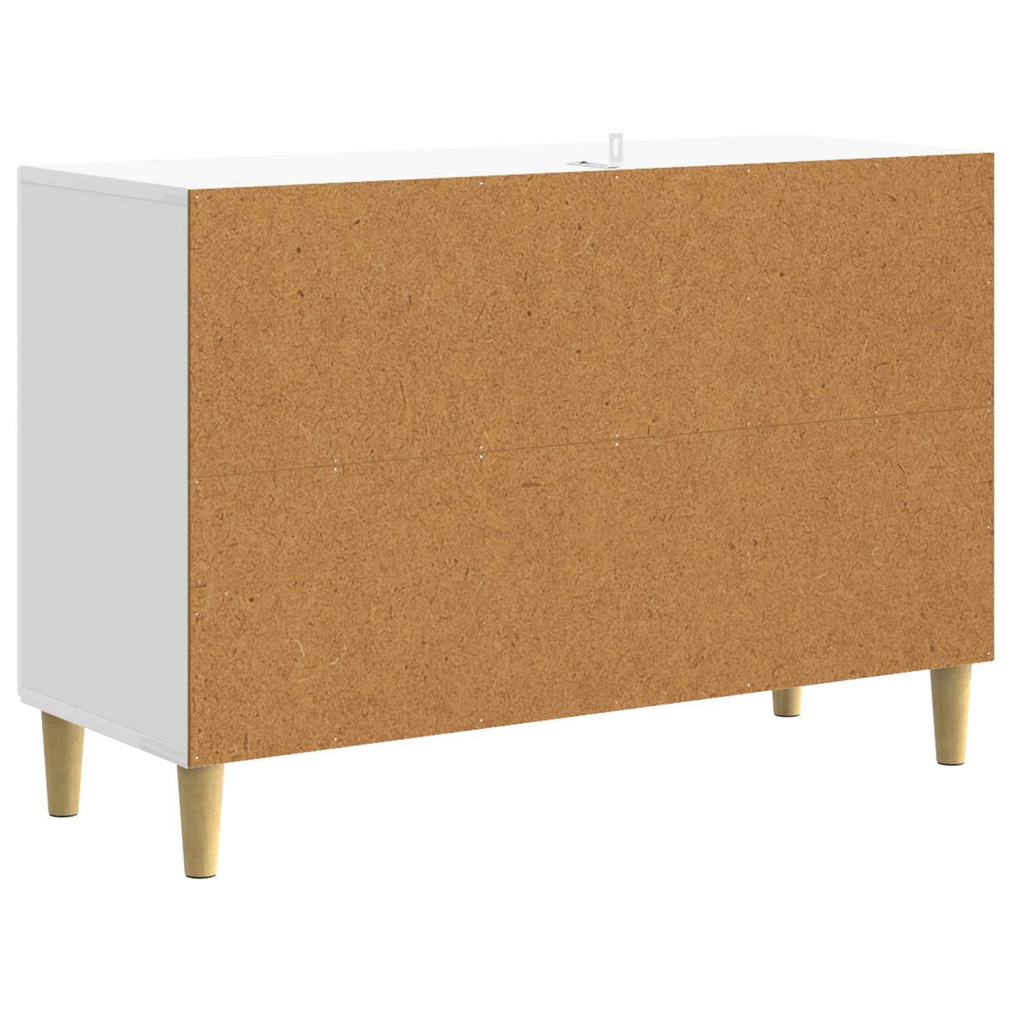 Servírovací Skříň Bílá S Vysokým Leskem 89 X 34,5 X 60 Cm