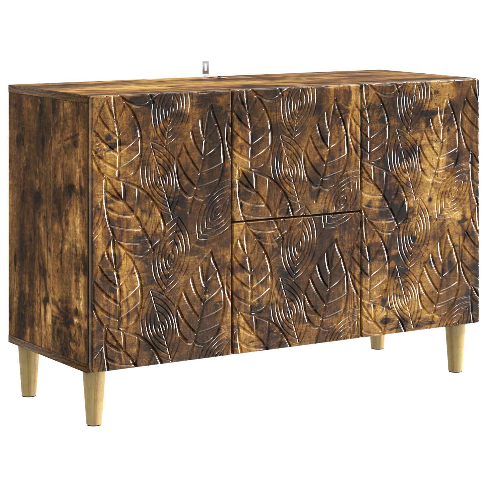 Servírovací Skříň Kouřový Dub 89 X 34,5 X 60 Cm